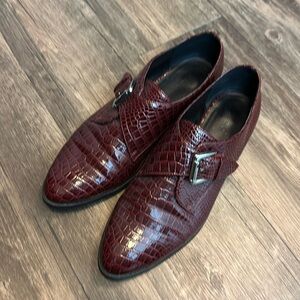 Burgundy Aldo loafers
